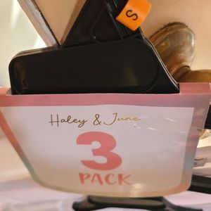 NWT Haley & June Womens White Tee 3pack size Small